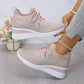 💎Gleaming 50% OFF💎Rhinestone-Embellished Breathable Mesh Sneakers - Step into Elegance! 👟