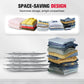 🏆⚡ 50K+ SOLD! Cordless Travel Vacuum Storage Compression Bag
