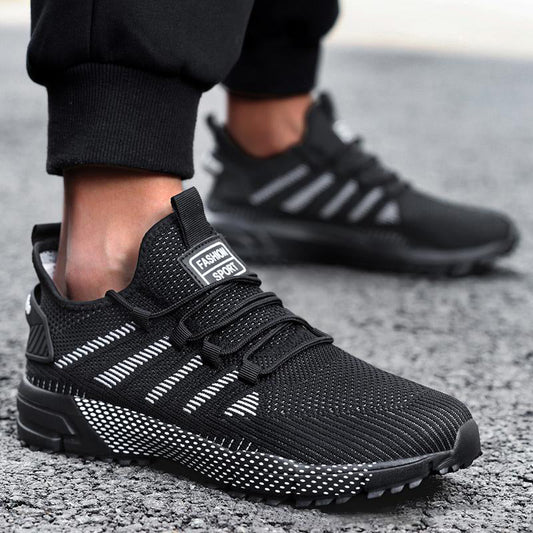 🌟 Men's Breathable Mesh Sneakers – Sleek Look + All-Day Airflow for Active Lifestyles 🏋️♂️