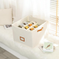 Fabric Shoe Organizer Storage Box 👟📦 – Space-Saving for Neat Footwear Organization ✨