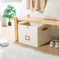 Fabric Shoe Organizer Storage Box 👟📦 – Space-Saving for Neat Footwear Organization ✨