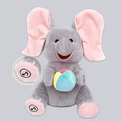 💥 LAST DAY PROMOTION - 50%OFF 💥 Cute Hide And Seek Elephant Plush Doll