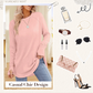⏰Hot Sale-50% Off🌼Women's Casual Long Sleeve Round Neck Top