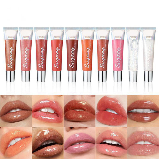 💗LAST DAY - PROMOTION💗Crystal Sparkle Lip Gloss with Hydrating Shine