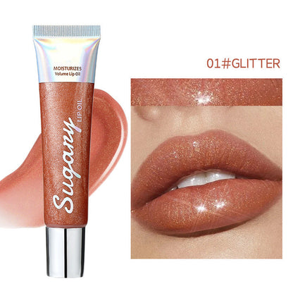 💗LAST DAY - PROMOTION💗Crystal Sparkle Lip Gloss with Hydrating Shine