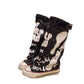 💗LAST DAY - PROMOTION💗 Women's Retro Flat Slouch Mid-Calf Canvas Boots