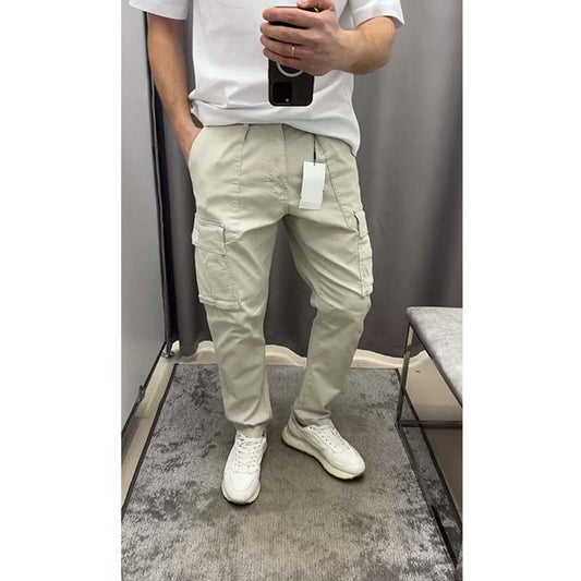 🔥LAST DAY PROMOTION - 50%OFF 🔥Men's Solid Casual Cargo Pants