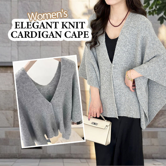 🏆50K+ SOLD! Almost Gone - 49% OFF💕Women's Elegant Knit Cardigan Cape