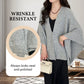 🏆50K+ SOLD! Almost Gone - 49% OFF💕Women's Elegant Knit Cardigan Cape
