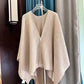 🏆50K+ SOLD! Almost Gone - 49% OFF💕Women's Elegant Knit Cardigan Cape