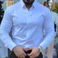 ✨2025 Hot Sale⌛🔥Men's Casual Slim Fit Solid Color Shirt