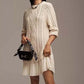 💗LAST DAY -50% OFF💗Women's Cable-Knit Mini Sweater Dress