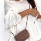 💗LAST DAY - PROMOTION💗Women's Cozy Loose V-Neck Pullover Sweater