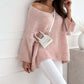 💗LAST DAY - PROMOTION💗Women's Cozy Loose V-Neck Pullover Sweater