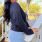💗Limited Time Free Shipping💗Women’s Casual Knitted Drawstring Open Front Coat