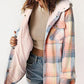 🔥 LAST DAY PROMOTION - 50%OFF 🔥Women's Winter Trendy Plaid Hooded Jacket
