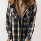 🔥 LAST DAY PROMOTION - 50%OFF 🔥Women's Winter Trendy Plaid Hooded Jacket
