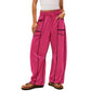 💗LAST DAY - PROMOTION💗Women's Casual Loose Drawstring Wide-Leg Pants