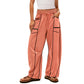 💗LAST DAY - PROMOTION💗Women's Casual Loose Drawstring Wide-Leg Pants
