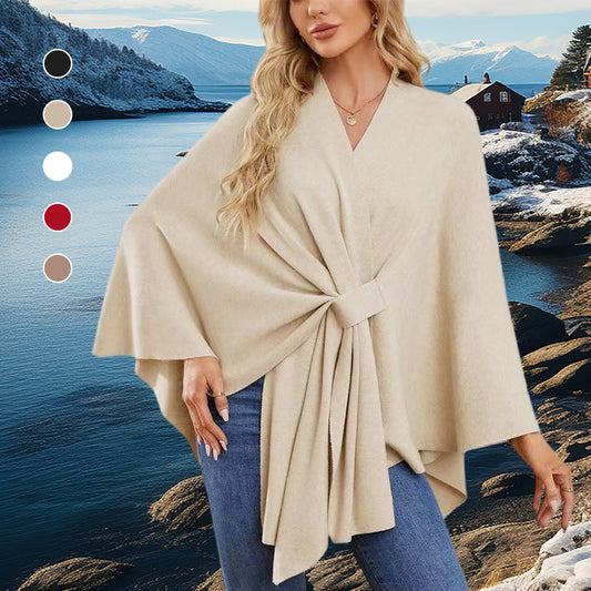 🔥 LAST DAY PROMOTION - 50%OFF 🔥Women’s Cross Front Shawl Wrap