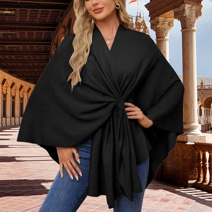 🔥 LAST DAY PROMOTION - 50%OFF 🔥Women’s Cross Front Shawl Wrap