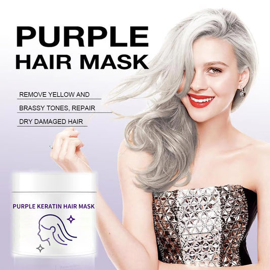 💗LAST DAY SALE 50% OFF💗Purple Keratin Hair Mask