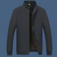 🔥Limited-Time Free Ship🔥Men's Solid Color Zip Up Warm Jacket -💪Anti-wrinkle, windproof, rainproof and snowproof!