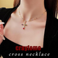 💗LAST DAY - PROMOTION💗Colorful Rhinestone Cross Pendant Necklaces