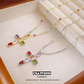 💗LAST DAY - PROMOTION💗Colorful Rhinestone Cross Pendant Necklaces