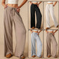 🔥 LAST DAY PROMOTION - 50%OFF 🔥 Women’s Casual Soft Wide-Leg Pants With Drawstring