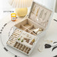 🔥 LAST DAY PROMOTION - 50%OFF 🔥Large Capacity PU Leather Earrings & Necklace Organizer with Lock