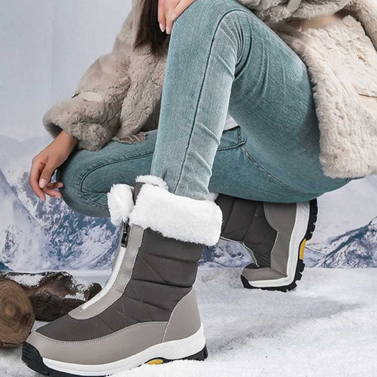 ⏳Limited-time 50% off⏰Women’s Non-Slip Warm Zipper Snow Boots👢