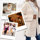 🎅Christmas Specials 50% OFF🎁Women's Warm Diamond Pattern Hooded Jacket