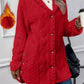 🎅Christmas Specials 50% OFF🎁Women's Warm Diamond Pattern Hooded Jacket