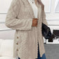 🎅Christmas Specials 50% OFF🎁Women's Warm Diamond Pattern Hooded Jacket