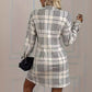 ⏳Limited-time 50% off⏰Women’s Graceful Plaid A-Line Shirt Dress👗