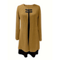 💖LAST DAY PROMOTION - 50%OFF 💖Women's Faux Two-Piece A-Line Knee-Length Dress