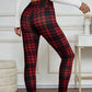 🩷Year-End Sale: Save 50% Off 🩷High-Elasticity Slim Fit Warm Plaid Leggings for Women