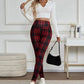 🩷Year-End Sale: Save 50% Off 🩷High-Elasticity Slim Fit Warm Plaid Leggings for Women