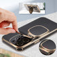 Sunglasses Holder Electroplated Soft Case For iPhone