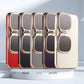 Sunglasses Holder Electroplated Soft Case For iPhone