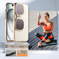 Sunglasses Holder Electroplated Soft Case For iPhone