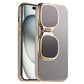 Sunglasses Holder Electroplated Soft Case For iPhone